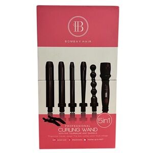 Bombay Hair 5 in 1 professional Styling Wand Curling Iron